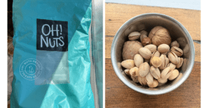 unsalted nuts for homemade foraging toys for parrots