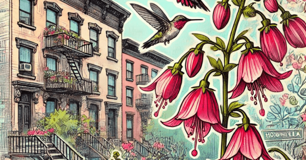 Coral Bells hummingbirds